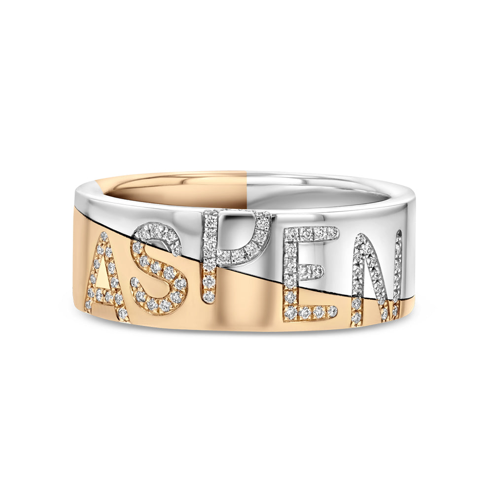 Aspen RG, WG & Diamond Ring