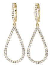 Diamond Teardrop Earrings - Best & Co.