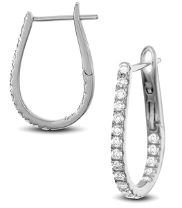 Horseshoe Hoop Earrings - Best & Co.