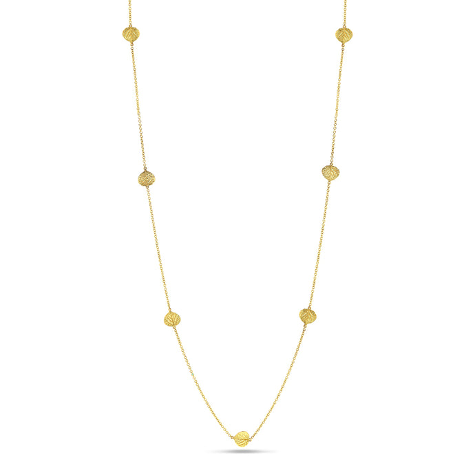Aspen Leaf Station Necklace (32 inches) - Best & Co.