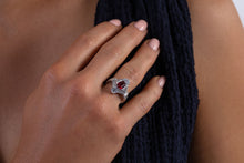 Best & Co. Deco Ruby and Diamond Ring