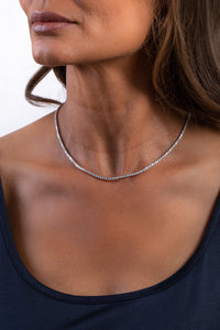 Essential Diamond Line Necklace (7.76 tcw)