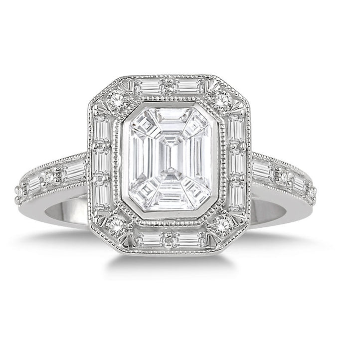 Diamond Illusion Cocktail Ring - Best & Co.