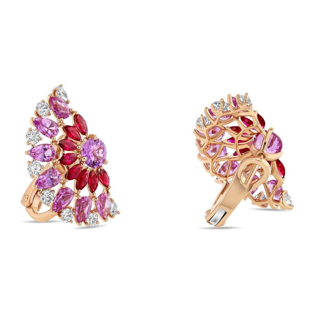 Phoebe Pink Sapphire Earrings — Steiners Jewelry | San Mateo CA | Quality  Jewelry and Service