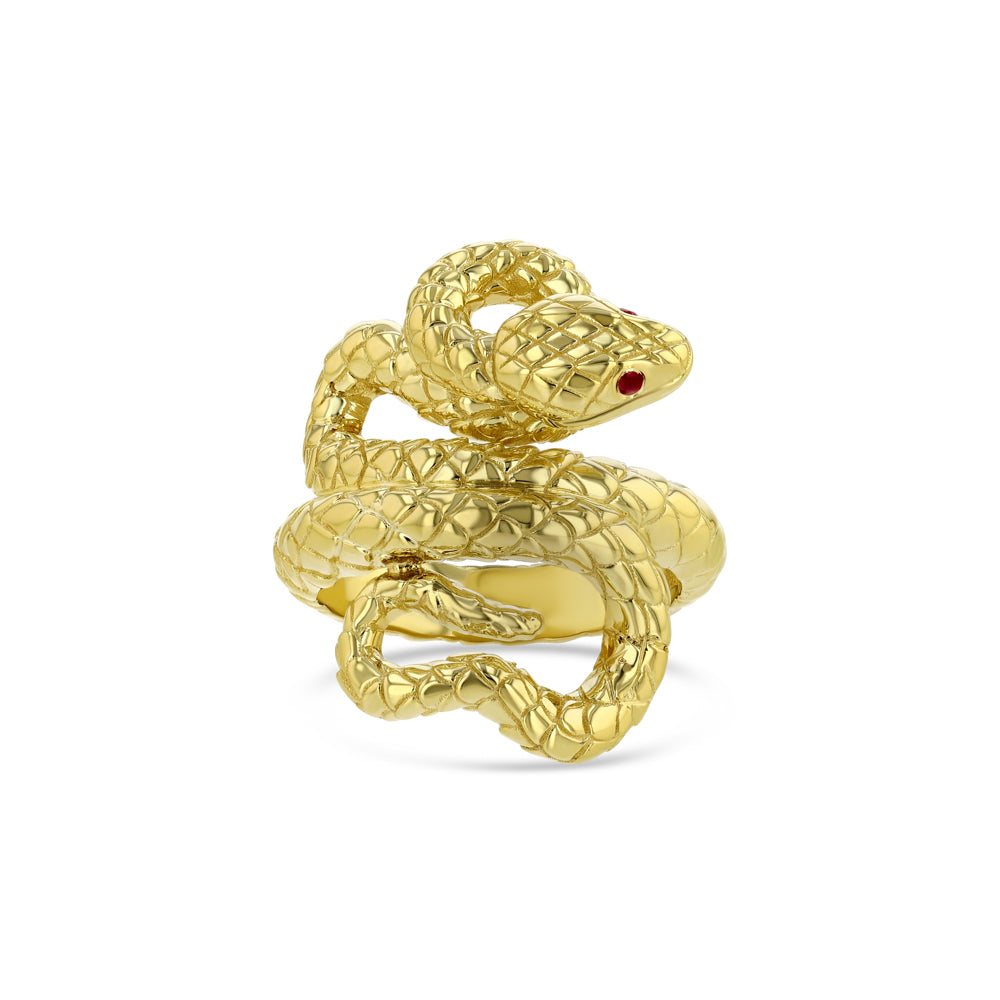 Best & Co. 18k Snake Ring